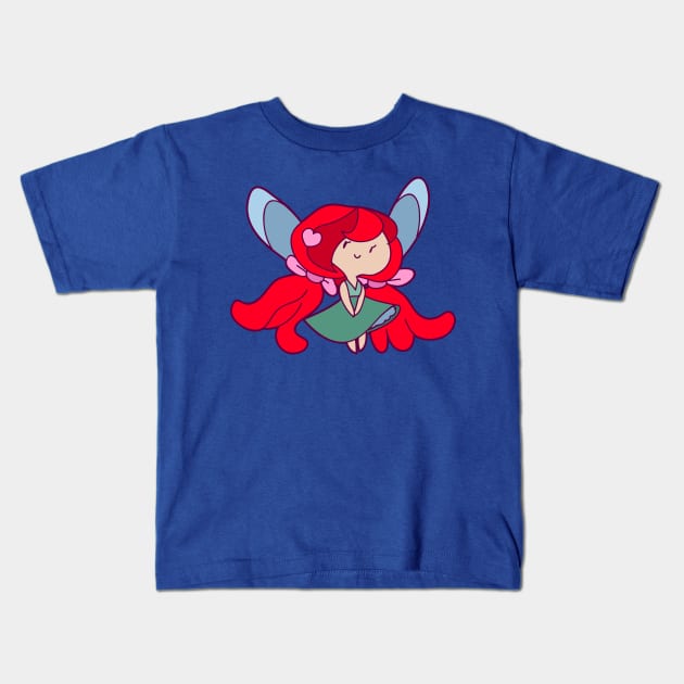 Tiny Little Fairy Kids T-Shirt by saradaboru